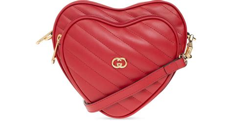 gucci heart handbag|Gucci heart shaped bag.